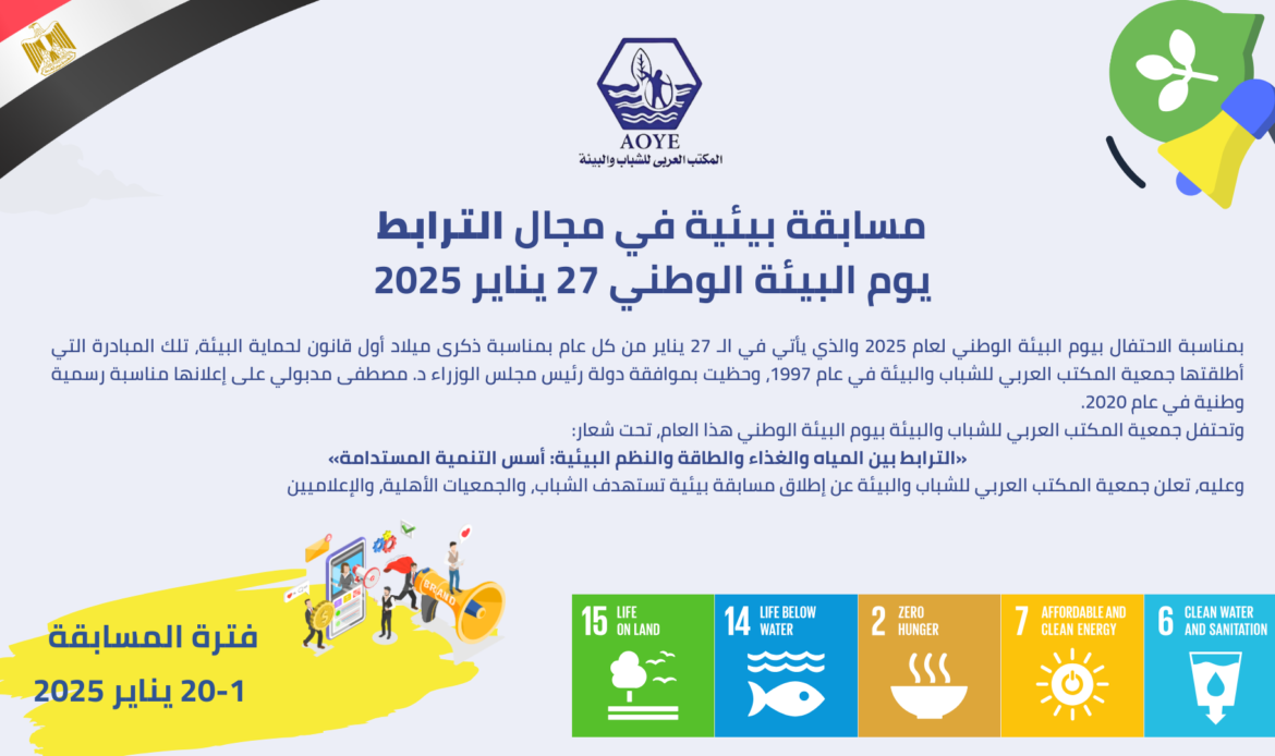 الاحتفال بيوم البيئة الوطني 2025.. فرصة لتعزيز الوعي وتحفيز العمل المشترك